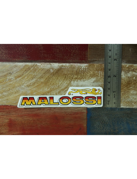 Sticker Original MALOSSI Italy Medium Size