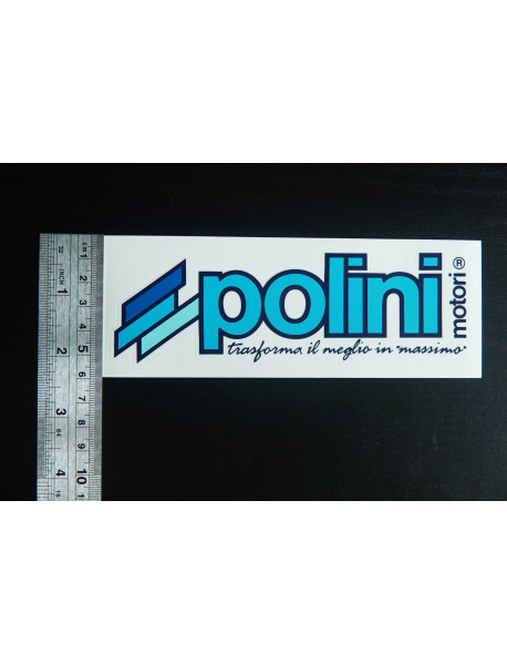 Sticker Original POLINI Italy Medium Size