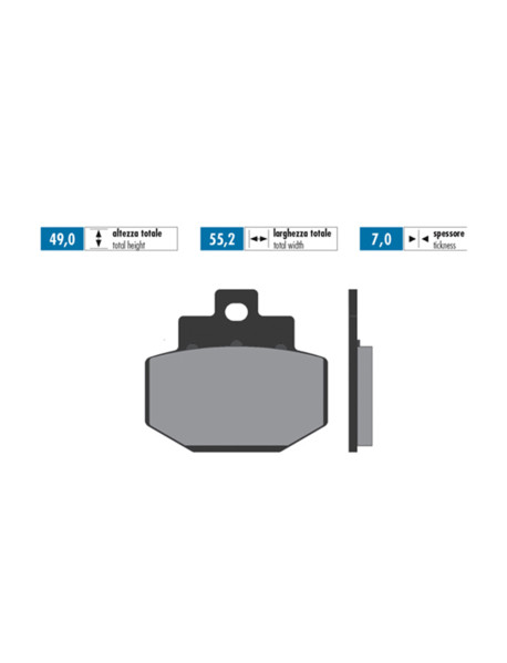 POLINI SPECIAL BRAKE PADS 174.0024